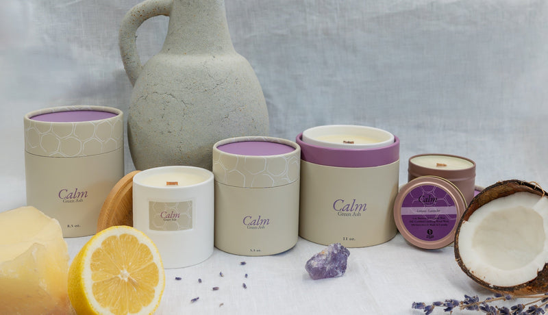 Calm... the ideal bath companion. - Green Ash Decor
