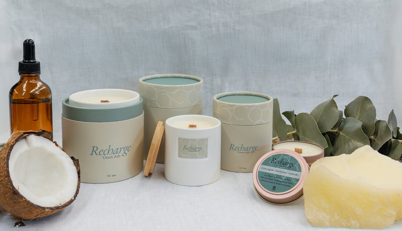 Recharge... with a little help from this candle. - Green Ash Decor
