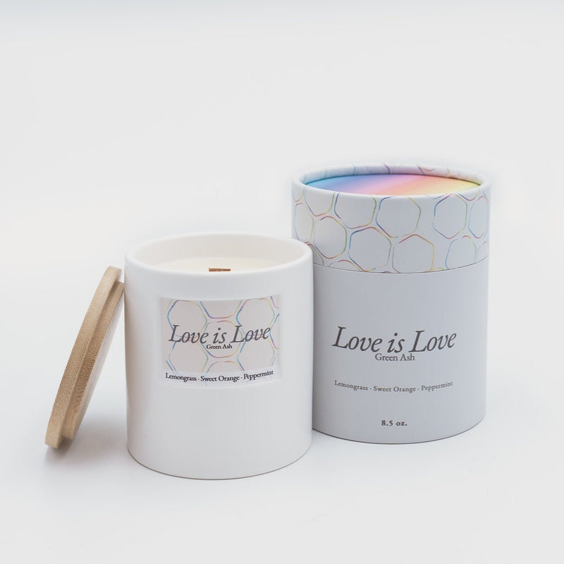 8.5oz Love is Love - Green Ash Decor