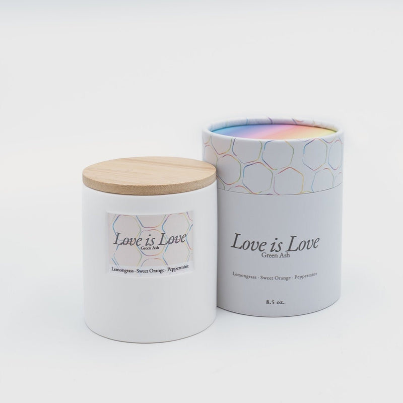 8.5oz Love is Love - Green Ash Decor