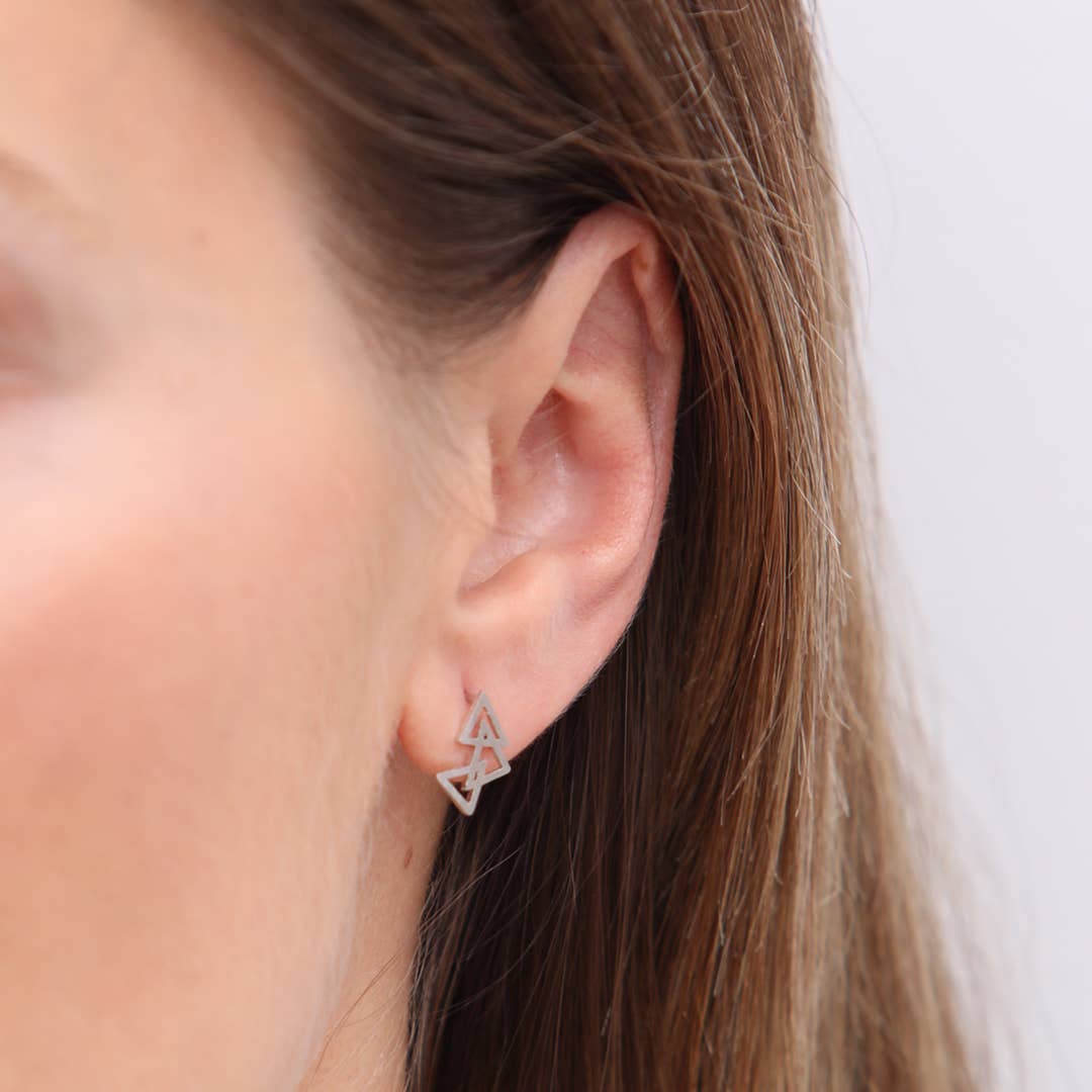 Prysm - Grace Earrings: Rose Gold - Green Ash Decor