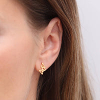 Prysm - Grace Earrings: Silver - Green Ash Decor