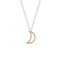 Prysm - Moon Necklace: Gold