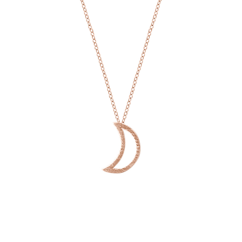 Prysm - Moon Necklace: Gold