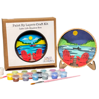 Our Little Makery - Lake Life Shadow Box Kit