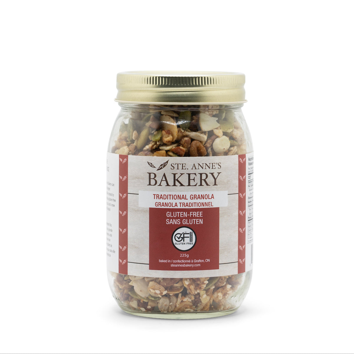 Ste. Anne's Granola Jar 225g