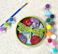 Our Little Makery - Dragonfly Shadow Box Kit