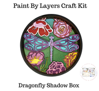 Our Little Makery - Dragonfly Shadow Box Kit