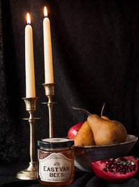 Eastvan bees - Hand-dipped beeswax taper Candles- 8"/9"/10"/11 - 1 Pair: 10"
