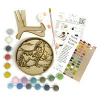 Our Little Makery - Wolf Shadow Box Kit