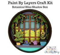 Our Little Makery - Botanical Bliss Shadow Box Kit