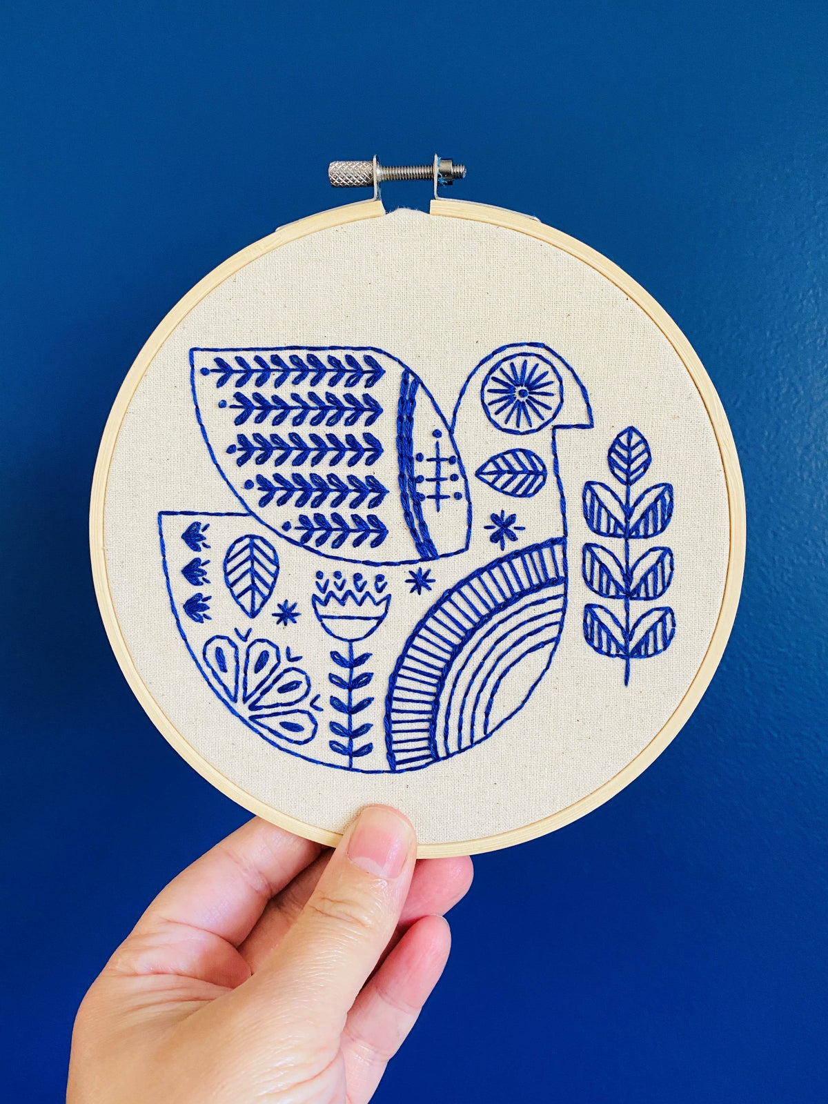 Hook Line & Tinker Canada - Hygge Dove Complete Embroidery Kit