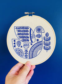 Hook Line & Tinker Canada - Hygge Dove Complete Embroidery Kit