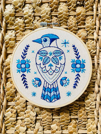 Hook Line & Tinker Canada - Blue Jay Complete Embroidery Kit