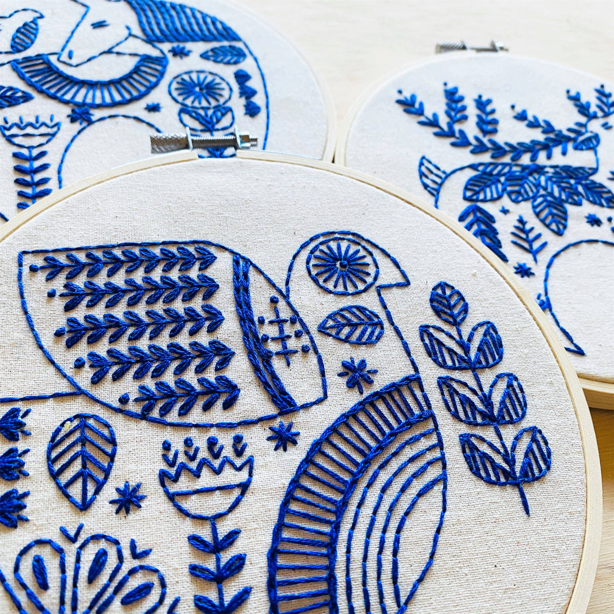 Hook Line & Tinker Canada - Hygge Dove Complete Embroidery Kit