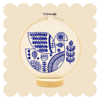 Hook Line & Tinker Canada - Hygge Dove Complete Embroidery Kit