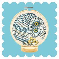 Hook Line & Tinker Canada - Saw Whet Owl Complete Embroidery Kit