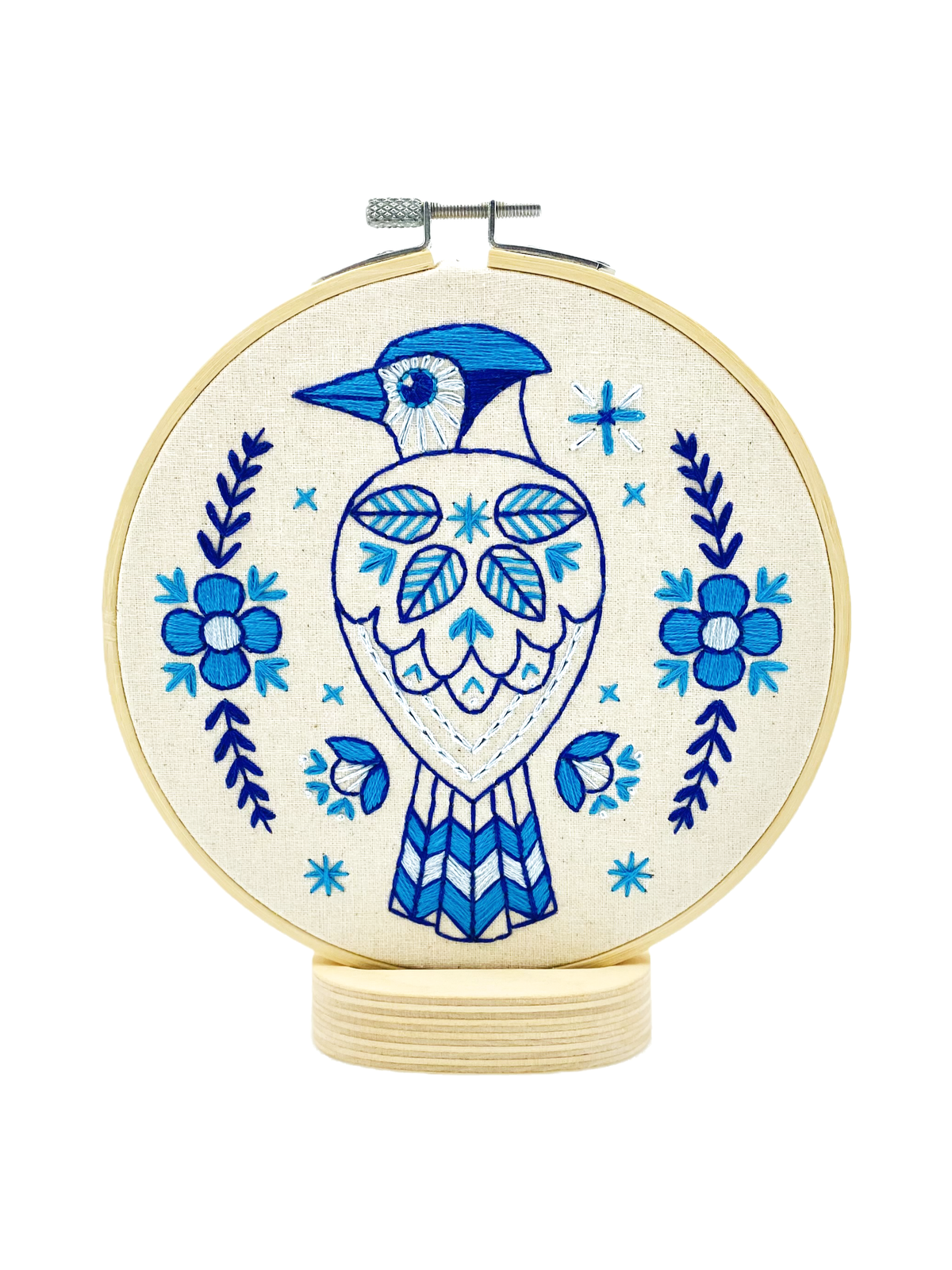 Hook Line & Tinker Canada - Blue Jay Complete Embroidery Kit
