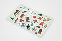 Ashleigh Green Studios - Canada - Sticker Sheet - Green Ash Decor