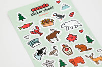 Ashleigh Green Studios - Canada - Sticker Sheet - Green Ash Decor