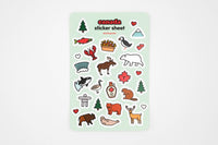 Ashleigh Green Studios - Canada - Sticker Sheet - Green Ash Decor