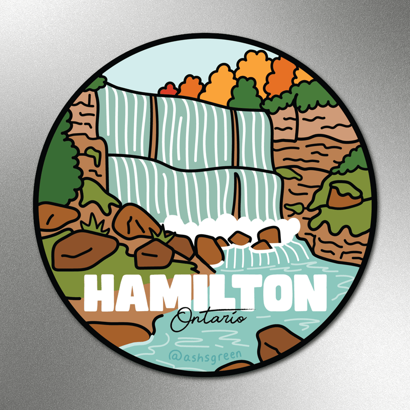 Ashleigh Green Studios - Hamilton, Ontario - fridge magnet - Green Ash Decor