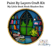 Our Little Makery - My Little Book Nook Shadow Box Kit