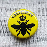 Eastvan bees - Queen Bee Pin - Green Ash Decor