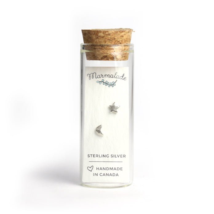 Marmalade Stud Earings in tube - Green Ash Decor