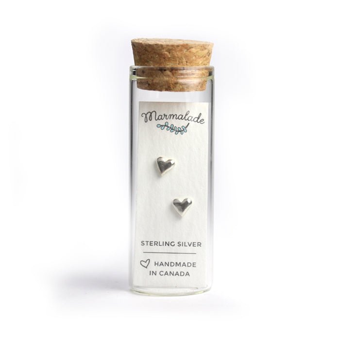 Marmalade Stud Earings in tube - Green Ash Decor