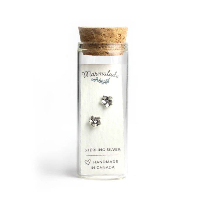 Marmalade Stud Earings in tube - Green Ash Decor