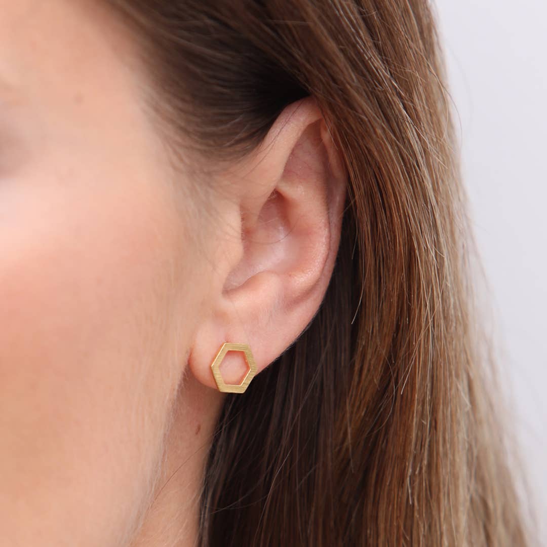 Prysm - Eva Earrings: Gold - Green Ash Decor