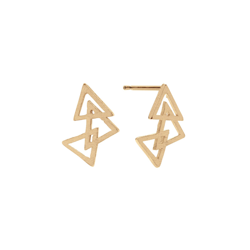 Prysm - Grace Earrings: Gold - Green Ash Decor