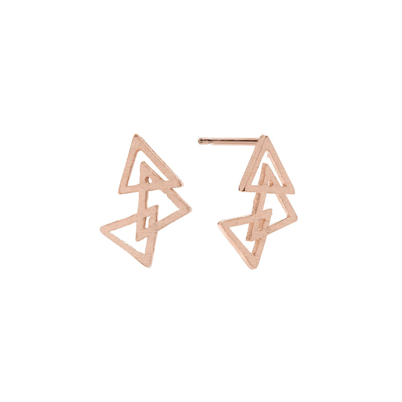 Prysm - Grace Earrings: Rose Gold - Green Ash Decor