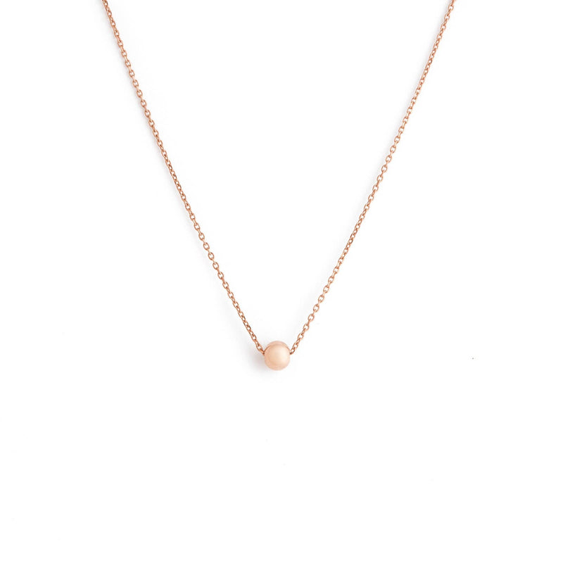 Prysm - Liv Necklace: Yellow Gold - Green Ash Decor