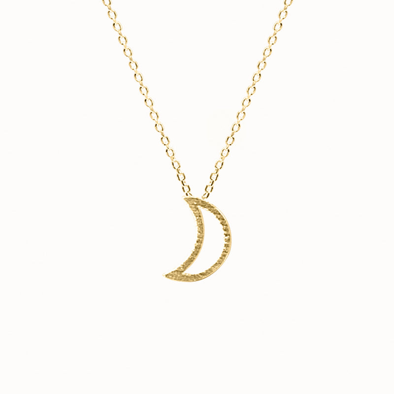 Prysm - Moon Necklace: Gold - Green Ash Decor